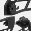 Off Road Safari Tubular Doors Compatible with 2018-2023 Wrangler JL 4 Door Set of 4 Fat Tube Half Doors for Adventure