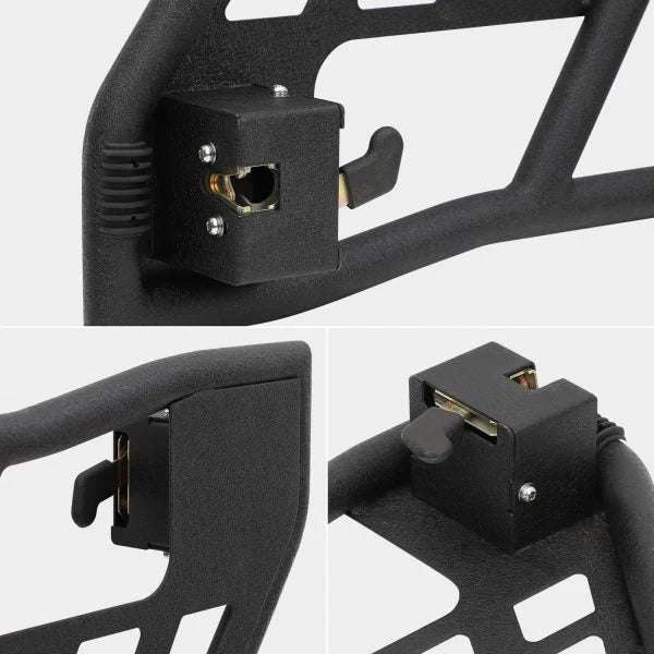 Off Road Safari Tubular Doors Compatible with 2018-2023 Wrangler JL 4 Door Set of 4 Fat Tube Half Doors for Adventure