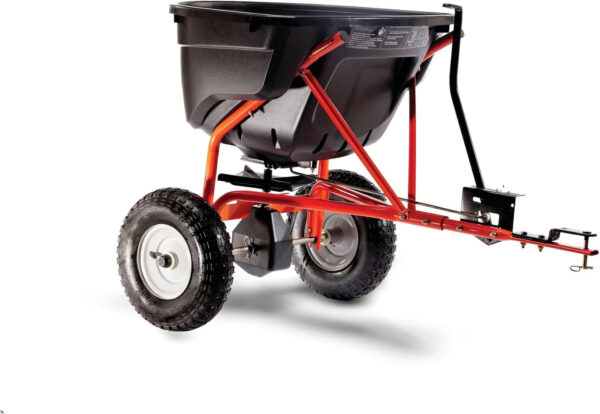 Agri-Fab 45-0604 18" x 48" Tow Behind Poly Lawn Roller 550 lbs Weight with Water, Poly Drum and Steel Frame, with Plug. Designed for Lawn and...