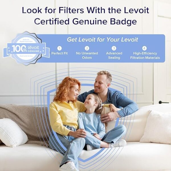 Air Purifiers for Home Large Room Up to 1800 Ft in 1 Hr with Washable Pre-Filter, Air Quality Monitor, Smart WiFi, HEPA Sleep Mode for Allergies,...
