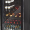 Swan 80L Glass Fronted Under Counter Fridge, Wine Beer and Beverage Cooler