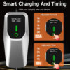 32 Amp Level 1&2 Portable EV Charger ,26FT Cable NEMA 14-50 Plug for Electric Car Home Charging Station 7.68KW