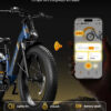 Thunder Electric Bike 1500W 30+MPH 80Miles Range Fat Tire Hydraulic Disc Brakes