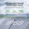 Portable Power Station Delta 2 Max 2400W Solar Generator