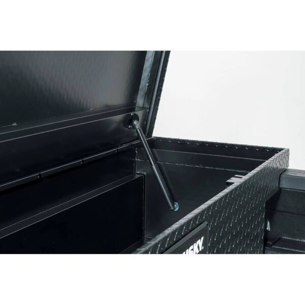 Husky 61.86 Matte Black Aluminum Low Profile Truck Box for Mid-Size Trucks