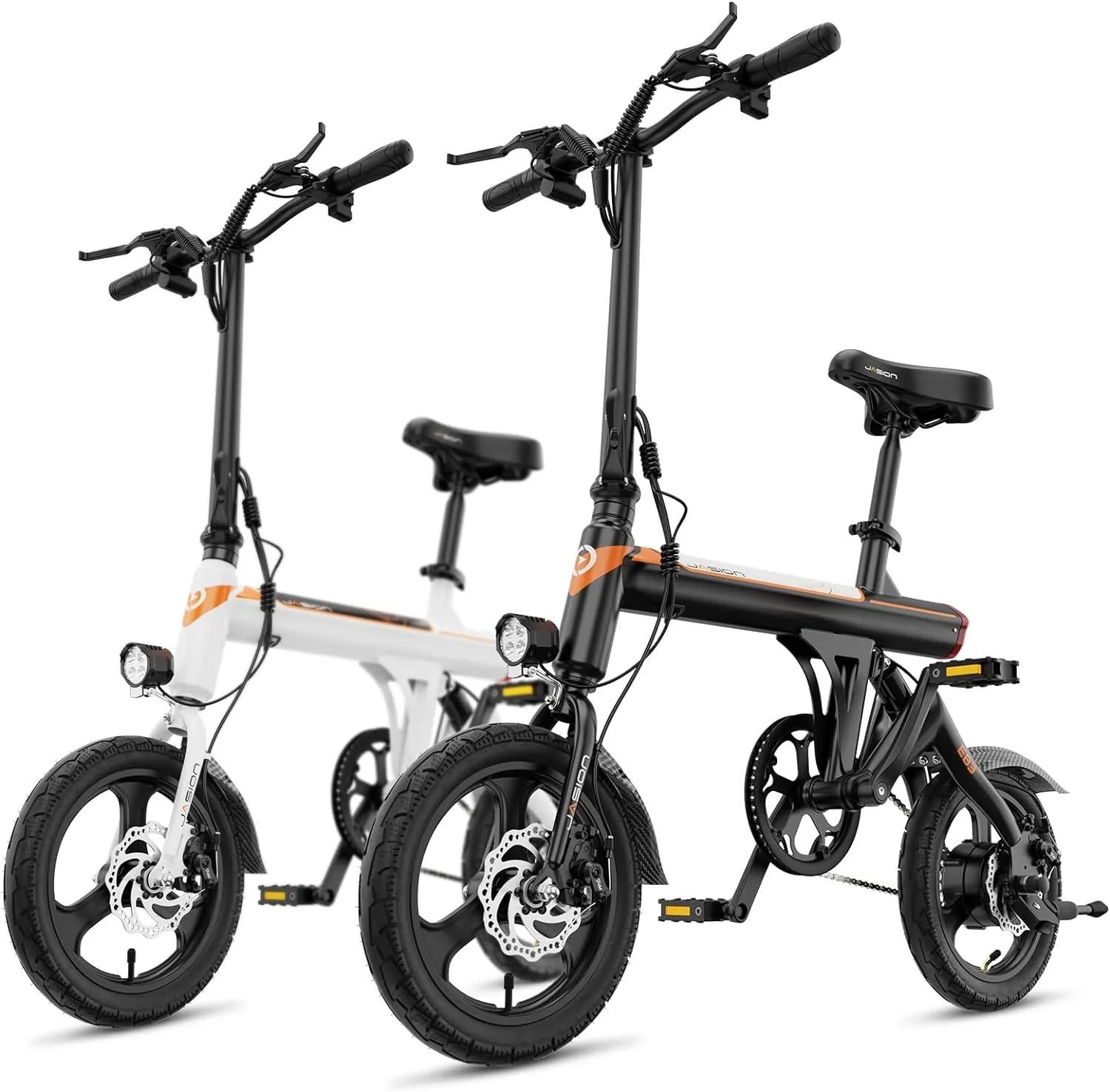 3652a23dd287d869e2961193aff918415c687c0af3ea47d6e88ccb149710dba3 EB3 Electric Bike Adults 21mph, 500W Peak Motor, 270Wh Battery, Rear Suspension, 3 Levels Assist, 14" Folding Ebike for Adults and Teens, Complies...