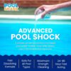 68% Calcium Hypochlorite Pool Shock for Swimming Pools - Chlorine Granules Swimming Pool Shock 50 lbs Bucket - Pool Chlorine for Inground and...