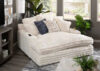 Nestle Chaise Lounge With Dual Cupholders And Charging Ports