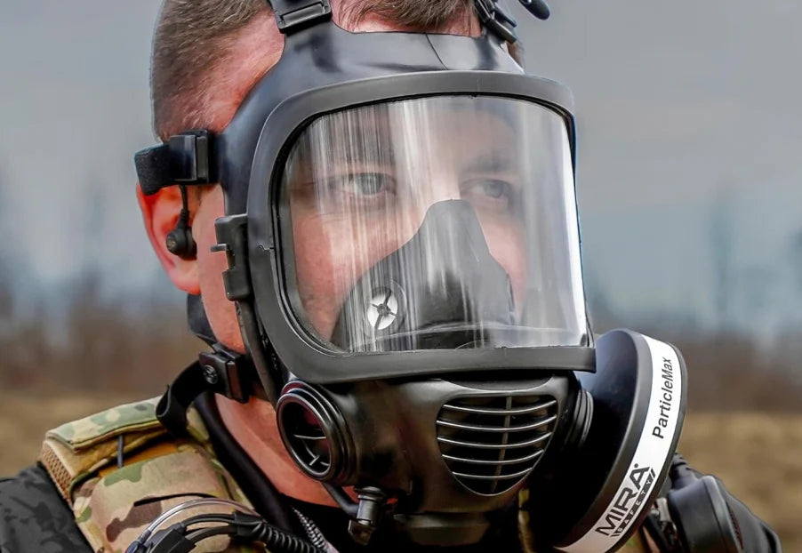 386993e71f5c7c907c2b117d7bf36dcc90b2694c05e3612046458413ce4a728e MIRA SAFETY CM-6M CBRN Full Face Gas Mask with Drinking System