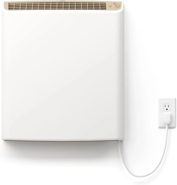 EnviMAX Plug-in Electric Panel Wall Heaters for Large Rooms, 1000 Watts, 24/7 Heating w/Safety Sensor Protection, Patented Quiet Fan-less Design,...