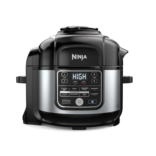 Ninja Foodi 10 in 1 6.5 Quart Pro Pressure Cooker Air Fryer Multicooker, Stainless, OS300: Home & Kitchen