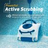 Dolphin Nautilus CC Plus Wi-Fi Automatic Robotic Pool Vacuum Cleaner, Always Cleaning, Never Charging, with Wall Climbing Scrubber Brush, Ideal...