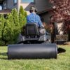 Agri-Fab 45-0604 18" x 48" Tow Behind Poly Lawn Roller 550 lbs Weight with Water, Poly Drum and Steel Frame, with Plug. Designed for Lawn and...
