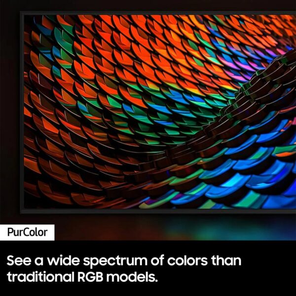 Samsung 85 Crystal UHD 4K Smart TV DU7200B with PurColor, HDR, and Tizen OS 2024 Model
