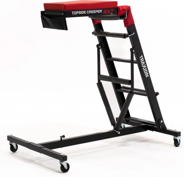 Traxion 3-200 NXT Foldable Topside Engine Creeper, Black