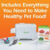 All-in-One Pet Food Maker Multicooker, 4.5 Quart, Mix & Dispense