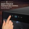 18 Bottle Compressor Wine Cooler Refrigerator w/Lock, Large Freestanding Wine Cellar For Red, White, Champagne or Sparkling Wine, 41f-64f Digital...