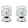 23,500 BTU Indoor Outdoor Convection Kerosene Heater, 2 Pack
