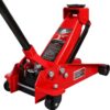 3 Ton Low Profile, Aluminum and Steel Racing Floor Jack with Dual Pistons Quick Lift Pump for Sport Utility Vehicle, Lifting Range 3-15/16" min to...