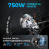 Clearance Sale Outdoor electric bike with 48V / 15Ah lithium battery