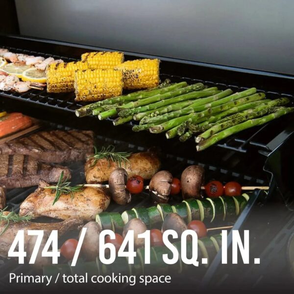 Expert Grill 5-Burner Propane Gas Grill with Side Burner