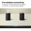 LG 5.1.1-Channel S70TR Home Theater Soundbar with Wireless Subwoofer and Rear Speakers, Dolby Atmos, WOW Orchestra Black