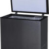 Frigidaire 7 Cu. Ft. Chest Freezer, Granita Finish, Adjustable Thermostat, Easy Defrost, Removable Basket
