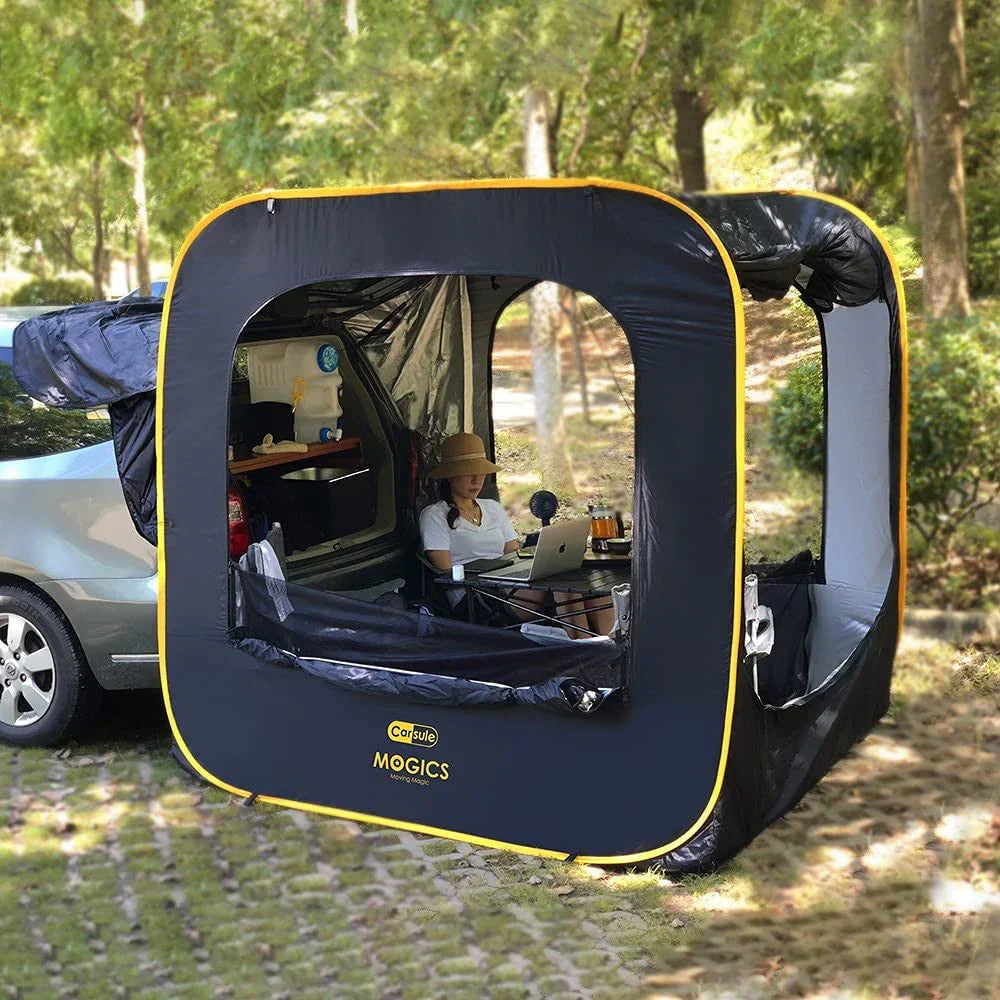 49a7c28216a91a080d5a91490fd0112d0b05c8908b78f727e20aa65b5bdbfd04 A Pop-Up Cabin for Your Car