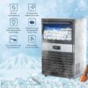 YUTGMasst Commercial Ice 110LBS/24H Stainless Steel Free-Standing Ice Machine Maker Air Cooling Ice