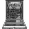 GE 24 Stainless Steel Portable Dishwasher With Sanitize Cycle