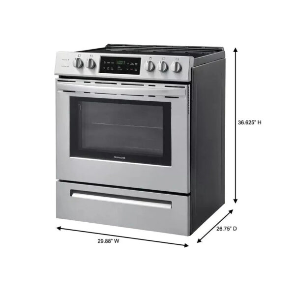 30 in. 5.0 cu. ft. Single Oven Stainless Steel
