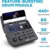 Nitro Max Electric Drum Set with Mesh Pads & Bluetooth