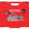 Mechanics Tool Set, SAE/Metric, 189-Piece