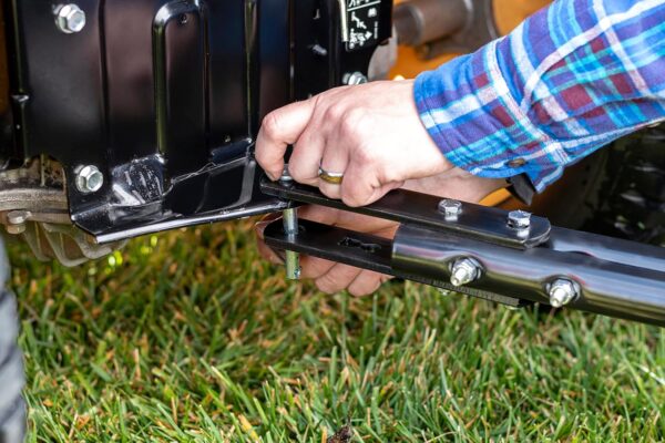 Agri-Fab 45-0604 18" x 48" Tow Behind Poly Lawn Roller 550 lbs Weight with Water, Poly Drum and Steel Frame, with Plug. Designed for Lawn and...