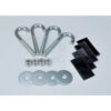 61.86 Matte Black Aluminum Low Profile Truck Tool Box for Mid-Size Trucks