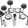 Nitro Max Electric Drum Set with Mesh Pads & Bluetooth