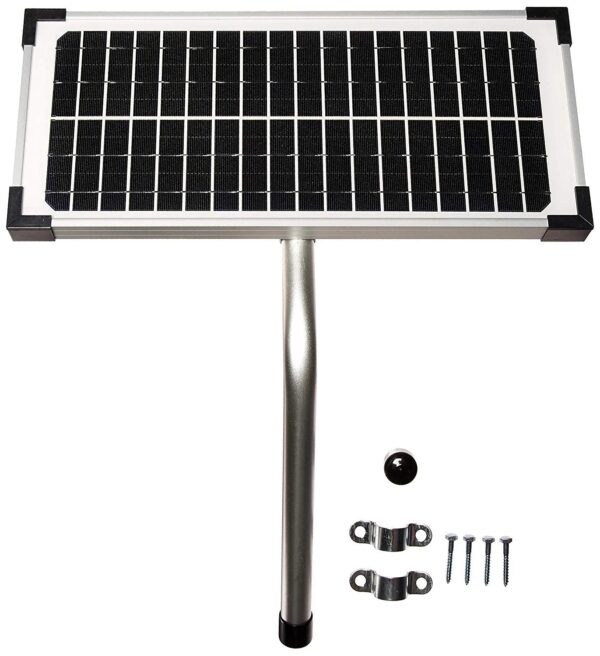 10 Watt Solar Panel Kit (FM123) for Mighty Mule Automatic Gate Openers