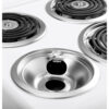 20 in. 4 Burner Element Free-Standing Electric Range in White