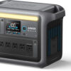 Anker SOLIX C1000 Portable Power Station with 200W Solar Panel, 1800W Solar Generator, 1056wh LFP (LiFePO4) Battery, 6 AC Outlets, Up to 2400W for...