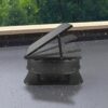 Roof attic exhaust fan, 50-watt intelligent solar roof ventilation fan, equipped with thermostat, remote control, 3000 cubic feet per minute...