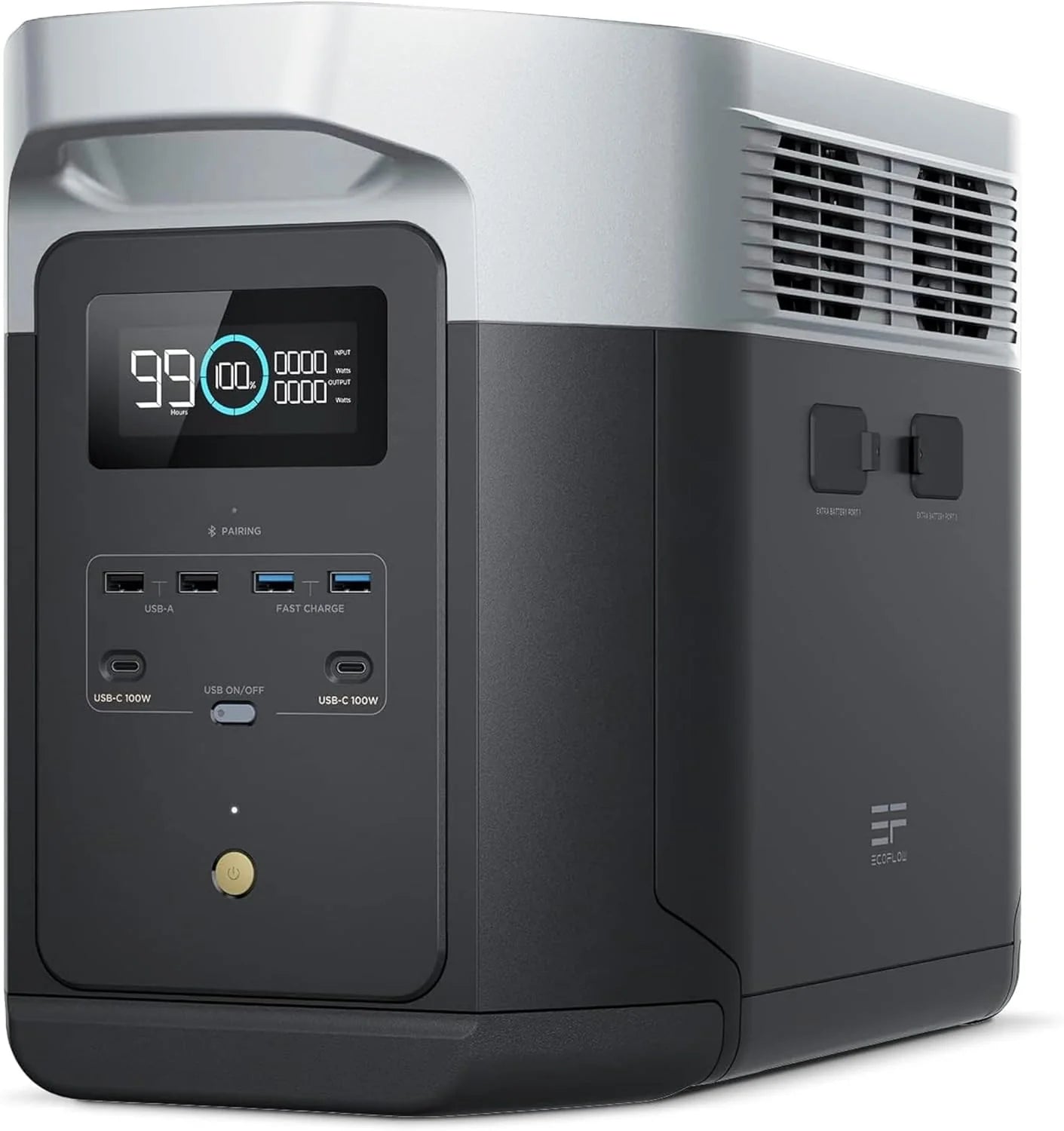 Portable Power Station Delta 2 Max 2400W Solar Generator