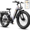 Thunder Electric Bike 1500W 30+MPH 80Miles Range Fat Tire Hydraulic Disc Brakes