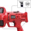 20V Cordless Electric Drain Auger-Efficient 25Ft Auto-Feed Drain Snake with Replaceable Cable,2.0Ah Battery,Charger,Storage Bag & Gloves for...