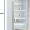 EdgeStar VBM101 22" Wide 10.1 Cu. Ft. Commercial Beverage Merchandiser Stainless Steel, Temp Alarm, Reversible Door
