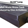 40 Gallon RV Waste Black Water Holding Tank WT-4000