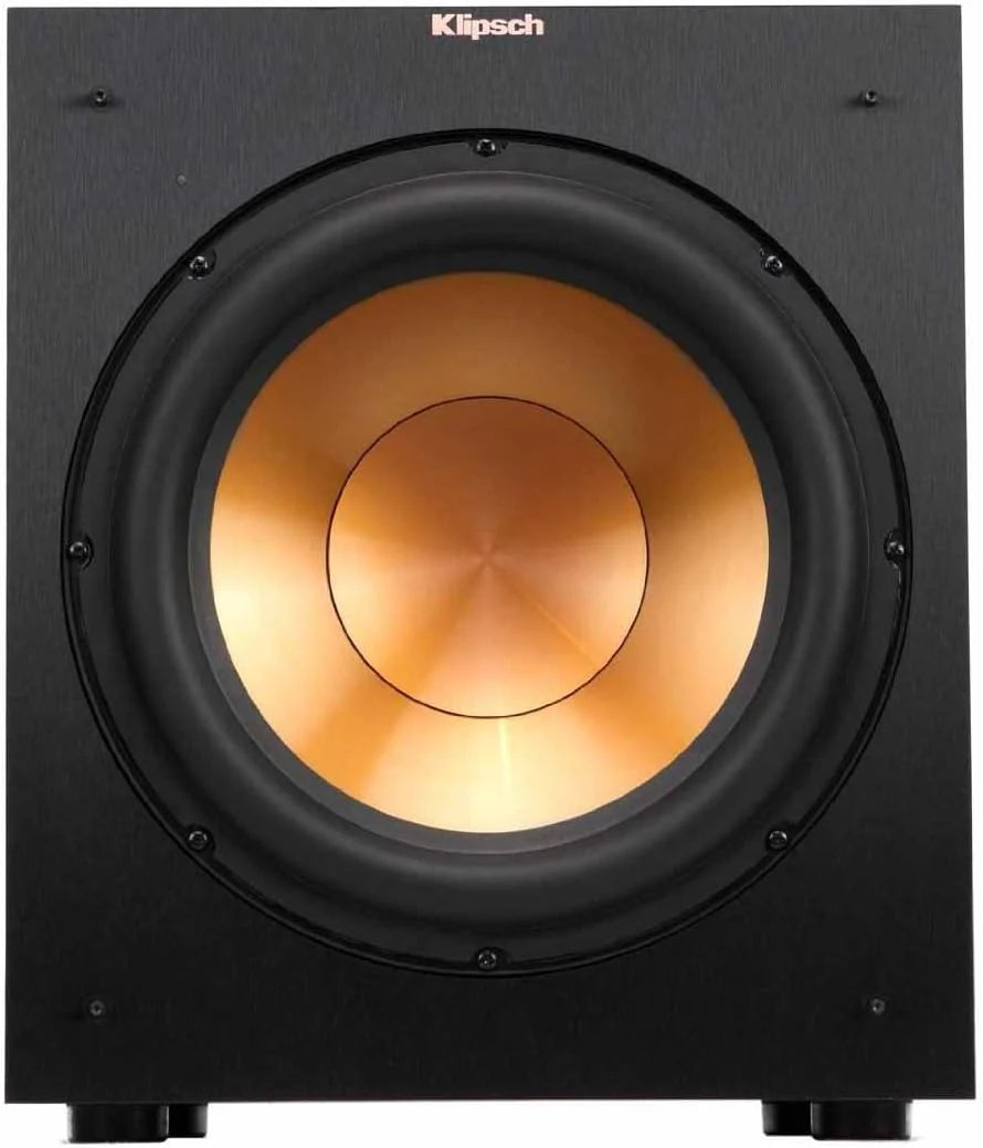 58069e3bcb3faf1f06c5e1ef160a76f7ce8397abec1ee1014c1072d639962ee9 R-12SW Powerful Deep Bass Front Firing 12" Copper-Spun Driver 400W Digital Power Subwoofer 14" X 18.5" X 16"