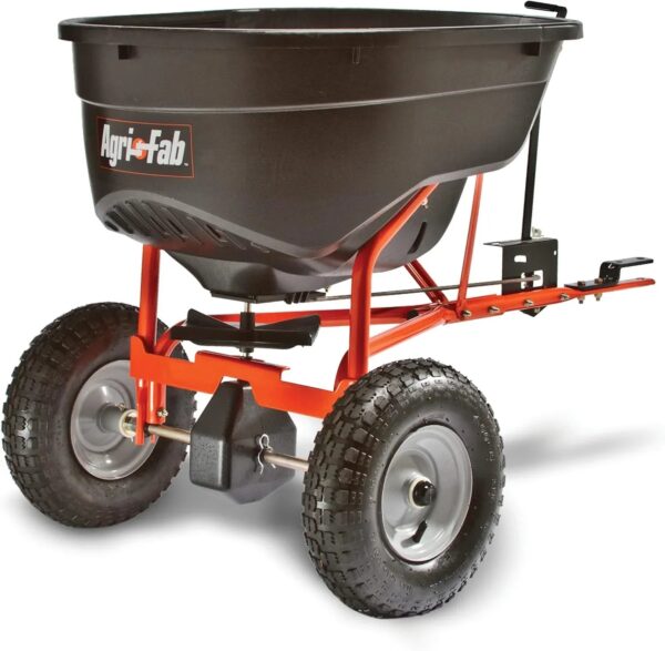 Agri-Fab 45-0604 18" x 48" Tow Behind Poly Lawn Roller 550 lbs Weight with Water, Poly Drum and Steel Frame, with Plug. Designed for Lawn and...