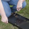 Agri-Fab 45-0295 48-Inch Tine Tow Dethatcher,Black,Medium
