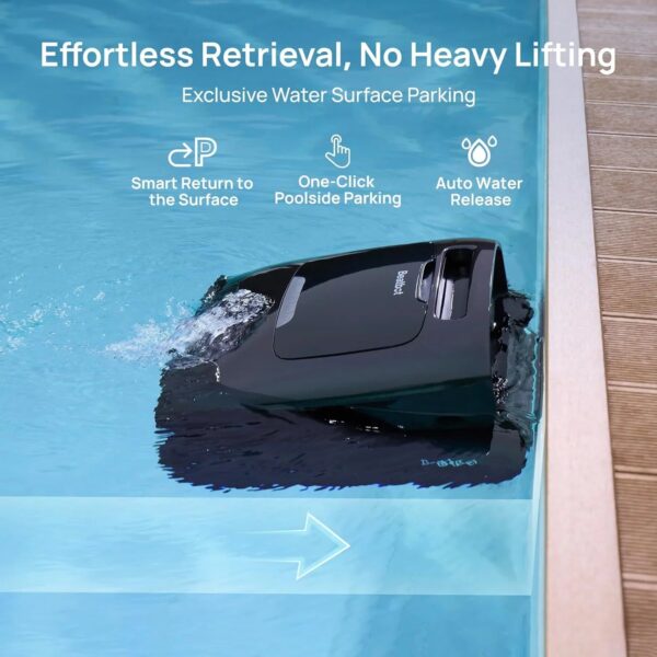 Beatbot AquaSense 2 Pro Cordless Pool Vacuum Robot, Unmatched 5-in-1 Cleaning, Surface Parking, Skims Water Surface with APP Control, Water...