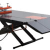 APlusLift MT1500X 1500LB Air-Operated Motorcycle & ATV Lift Table 48" Wide with Side Extensions, 2-Year Warranty